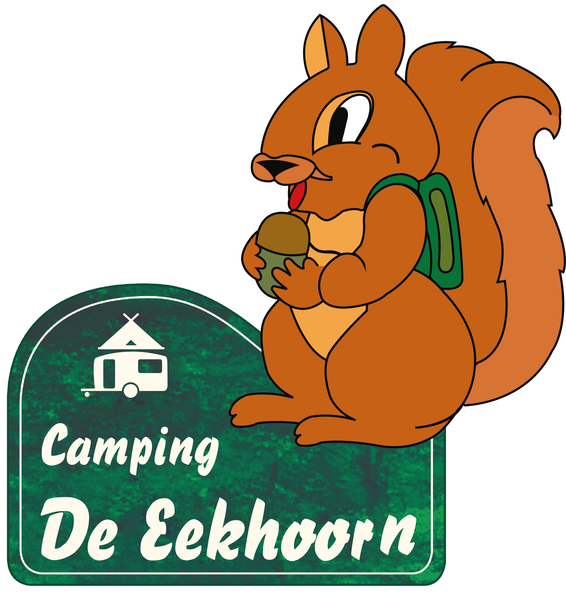 Logo Camping de Eekhoorn groot - Camping de Eekhoorn